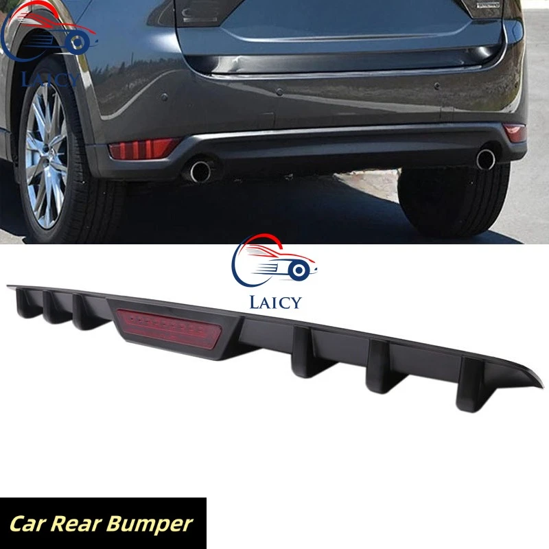 LAICY ل M-azda CX-5 CX-3 CX-30 CX-9 مانع صدمات خلفي للسيارة الناشر الشفاه ث/الذيل الفرامل وقف ضوء الفاصل المفسد القرش زعنفة الشفاه عدة #1