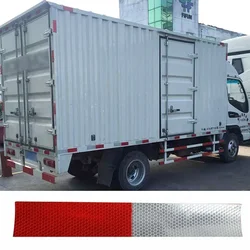 5/10Pcs Car Truck Reflective Safety Tape Warning Night Light Waterproof Trailer Reflector Sticker