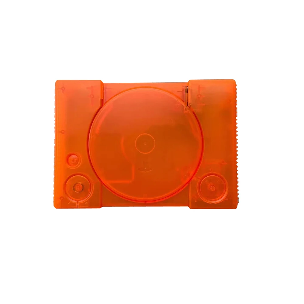 

Clear orange Host Housing Cover Case Shell replacements for PS1 Console Host console Shell case game repair part