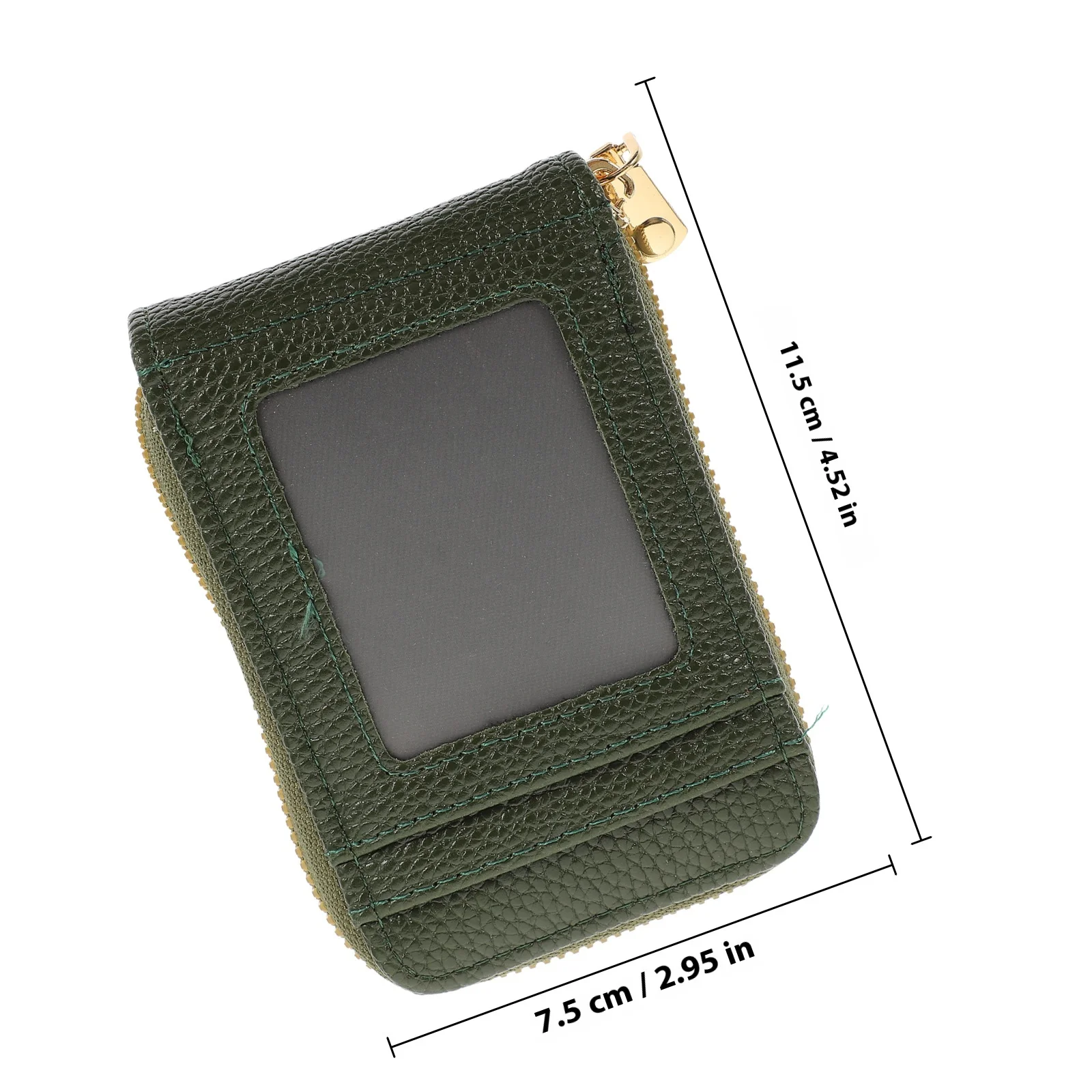 حامل بطاقات من البولي يوريثان، محفظة مضادة للمغناطيسية، منظم تخزين بطاقات العمل، حامل بطاقات الائتمان المحمول المدمج