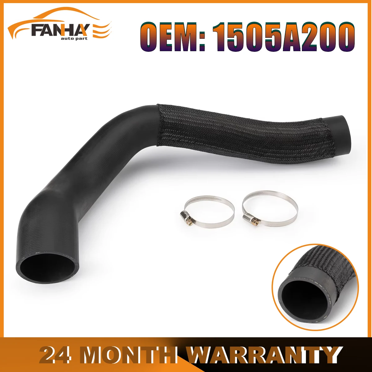 New Inter Cooler Outlet Hose Pipe For Mitsubishi Pajero Montero V88W V98W  4M41 3.2D OE 1505A200 DC5009TT