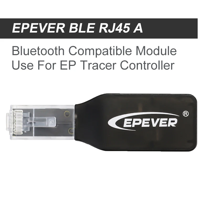 EPEVER BLE RJ45 A RS485 to Bluetooth Adapter Communication and Wireless Parameter Settings for EPever Solar Controllers