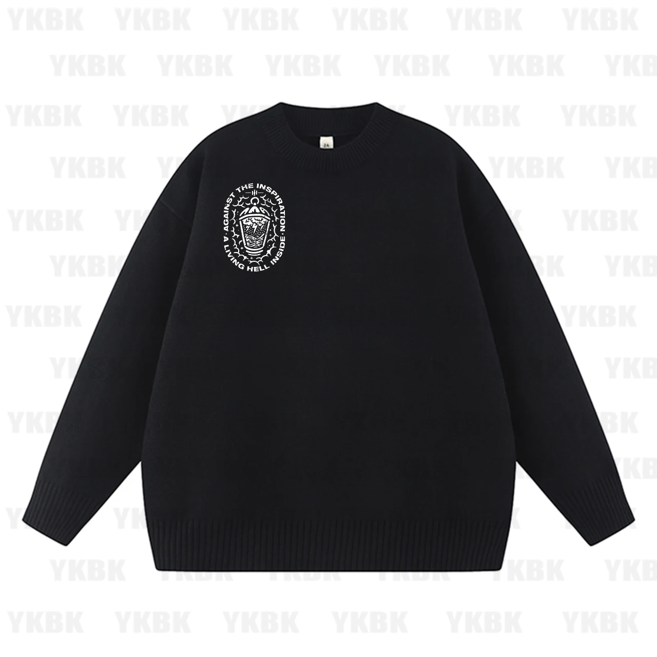 เสื้อสเวตเตอร์แฟชั่นผู้หญิงฤดูใหม่ ดีไซน์ทันสมัย สไตล์ลำลอง แขนยาว พิมพ์ลายสปอร์ต