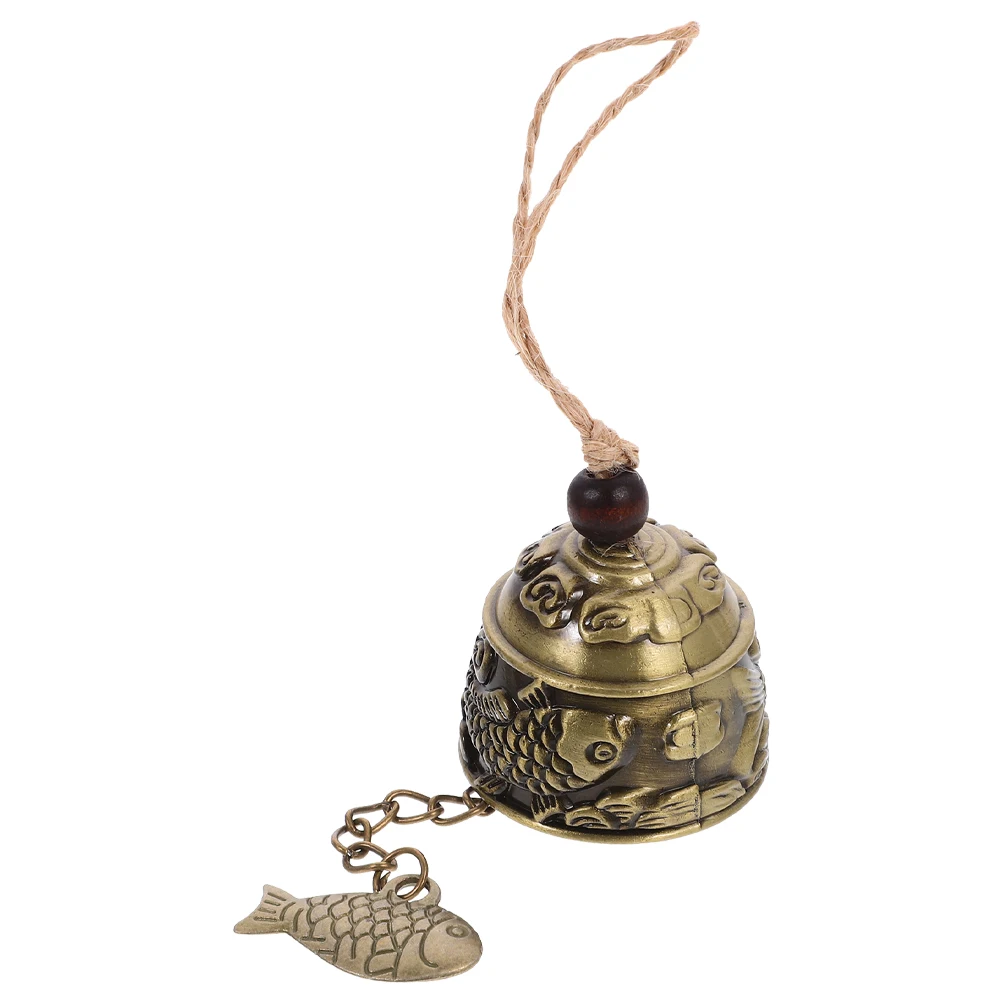 1 قطعة الرياح المعدنية الرنين ديكور معلق خمر سبيكة جرس قلادة للخارجية حديقة ديكور المنزل سبيكة أجراس الرياح الدقات #5