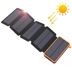 20000mAh Solar Power Bank Solar Battery Charger for iPhone iPad Samsung Huawei Honor Xiaomi OnePlus Google Sony HTC Vivo etc.