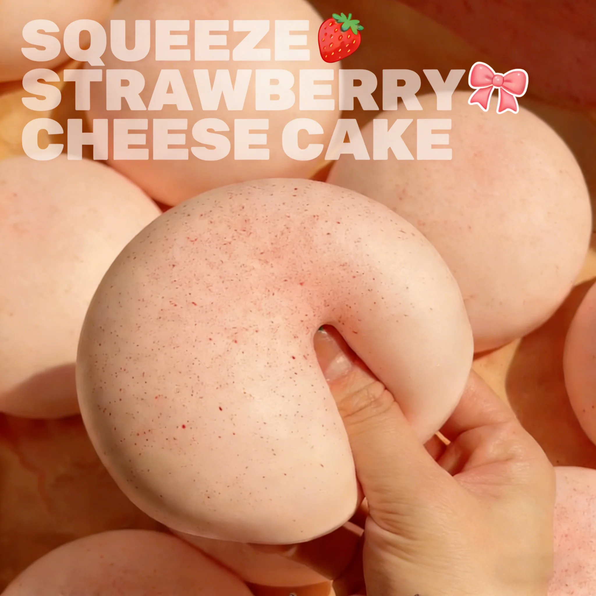 Squishy simuliertes Brot-Squeeze-Spielzeug, weicher Stressabbau, langsam steigendes sensorisches Zappeln für Angst, ADHS, Autismus, Geschenke für Kinder und Erwachsene