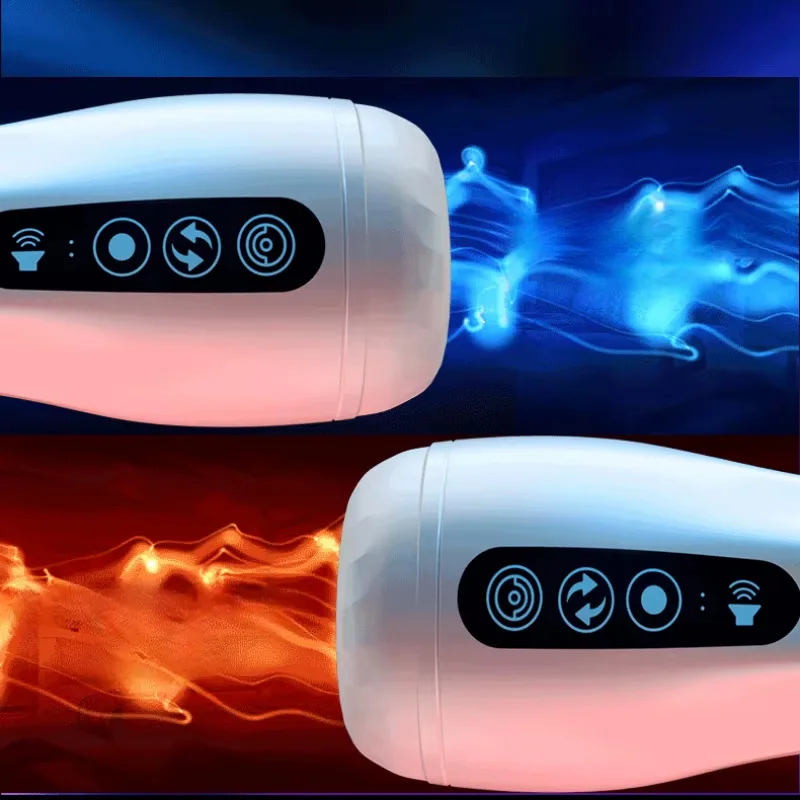 التلقائي ذكر الاستمناء كأس جهاز هزاز جنسي سيليكوني للكبار التحمل ممارسة الاهتزاز اللسان الرجال القضيب المدرب الجنس لعب