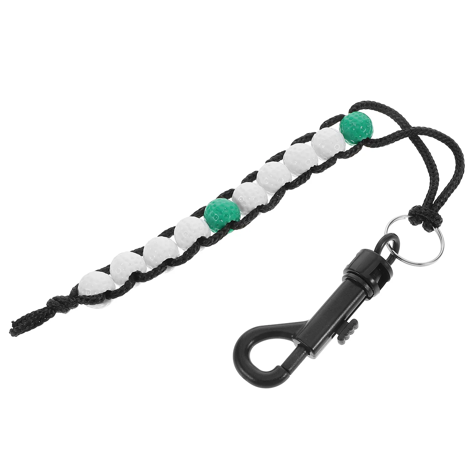 Golf Score Click Counter Bead String Easy Slide Design Accurate Stroke Tracking Tool for Men Women Golfers Scoring Equipment