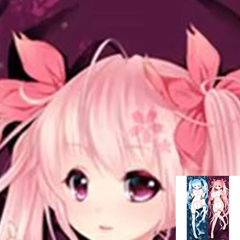 

Dakimakura Anime Pillow Cover Snow Double Sided Print 2Way Bedding Gifts