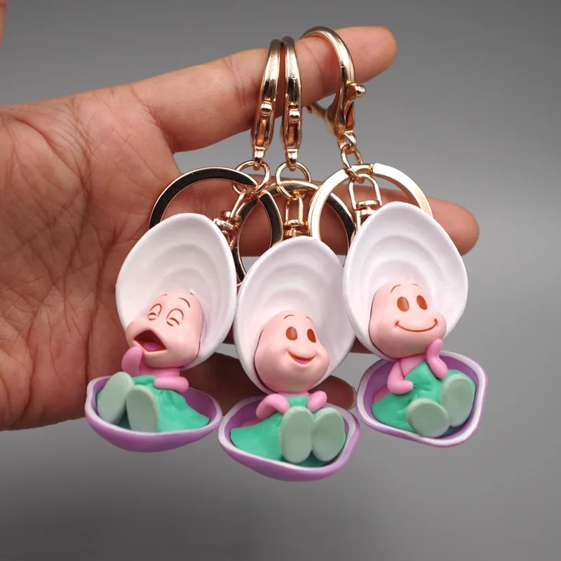 Disney Alice no País das Maravilhas Chaveiro para crianças, jovens ostras, brinquedos do bebê, saco pendente, chaveiro, boneca bonito dos desenhos animados, presente, 3 peças por conjunto