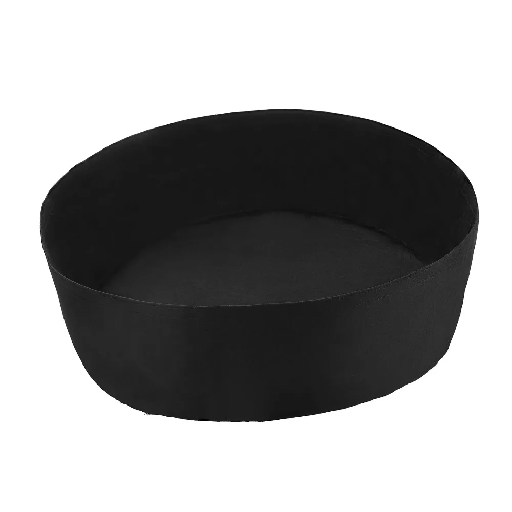 2PCS Durable 15 Gallon Grow Bag Round Fabric Plant Grow Bag Breathable Heavy Duty Garden Grow Bag Outdoor Gardening
