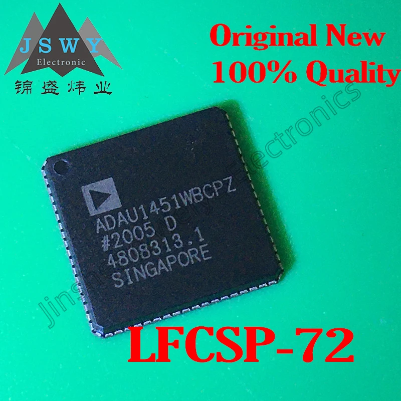 

1-20PCS ADAU1451WBCPZ 1451WBCPZ-RL LFCSP-72 Digital Signal Audio Processor Chip Genuine Imported In-stock Fast shipping!