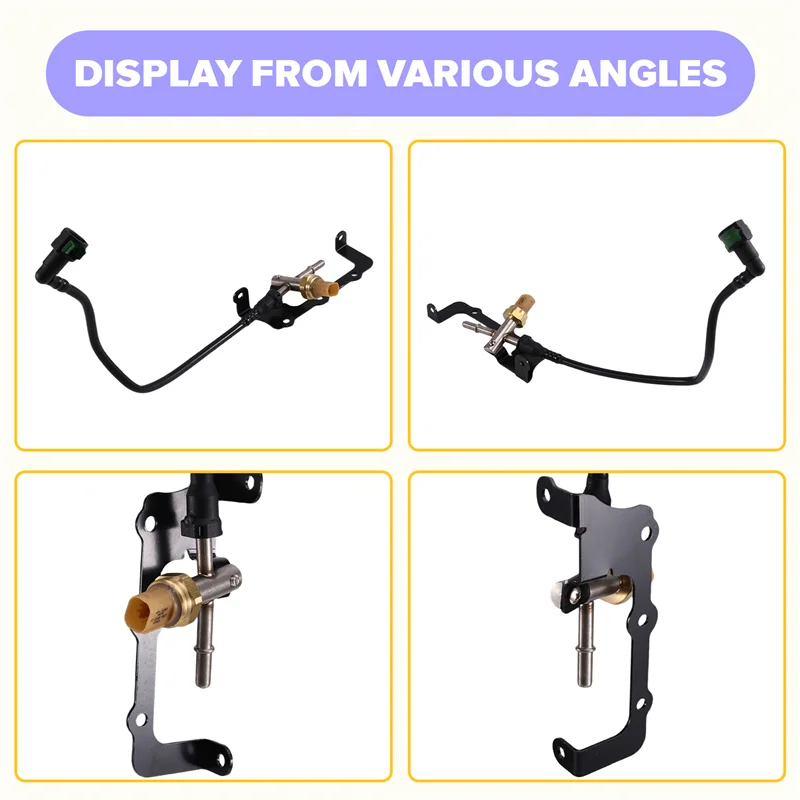 Ac29-LR044010 LR079937 燃料供給チューブ圧力センサー付きランドローバーフリーランダー 2 EVOQUE ディスカバリースポーツ 2.0L ガソリン