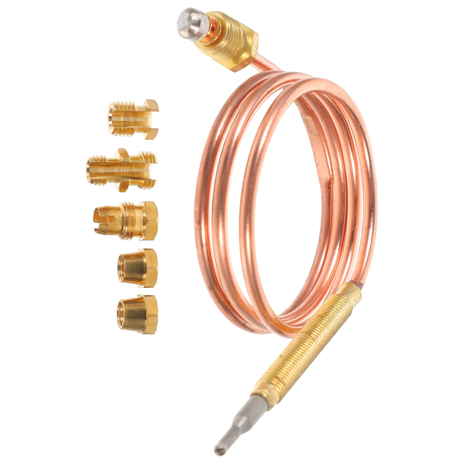

Thermocouple for Gas Fireplace Furnace BBQ Grill Replacement Parts Kitchen Stove 900mm Long Universal Sensor Temperature Control