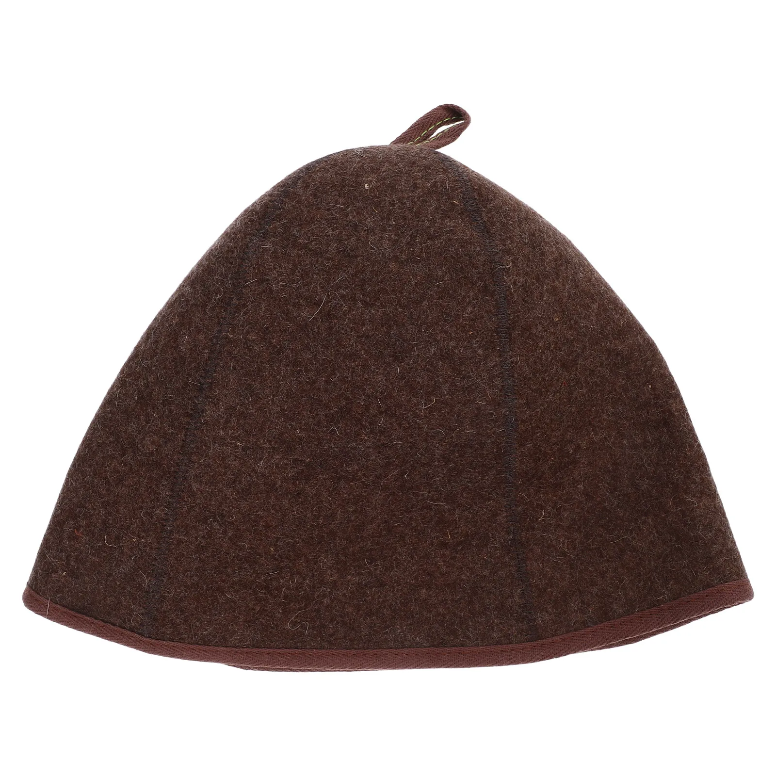 

Felt Sauna For Women Men Comfortable Bathing Cap Heat Insulation Lightweight Household Bath Hat Water Absorption Portable Shower