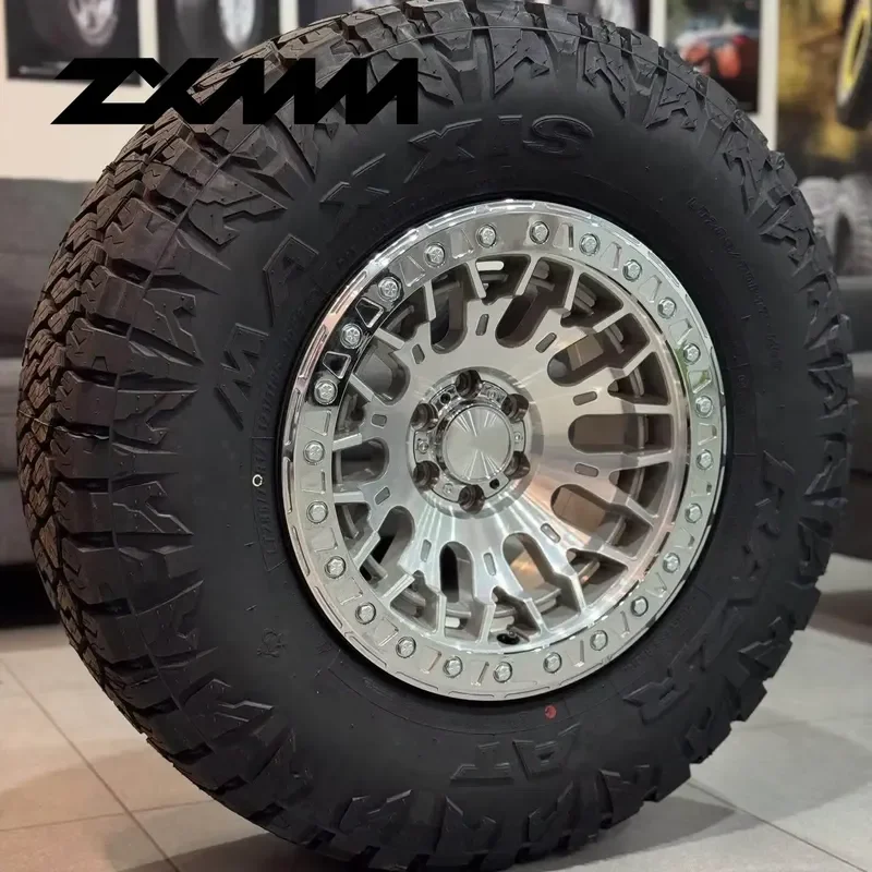 2026 Hot Sale ZXMM Monoblock Forged Wheel 16 17 18 19 20 21 22 23 Inch Beadlock Rim 6x139.7 Off-road Wheels for Landcruiser