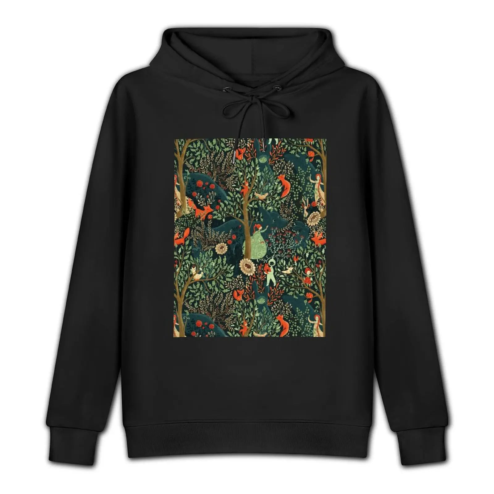 Whimsical Wonderland Pullover Hoodie japanese style graphic t shirts men men's coat mens hoodie