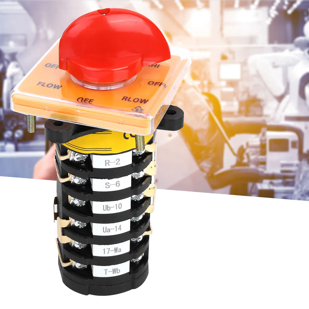 

T-16EXF64D-6 8-позиционный универсальный переключатель поворотного кулачка для фрезерного станка