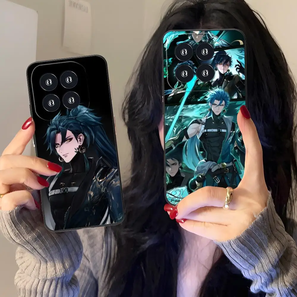 Wuthering Waves Jiyan Phone Case for Xiaomi 15 14 13 12 Mi 11 T Ultra Lite Pro S X 5G Colour Printing Cover Cover Pretty Luxury