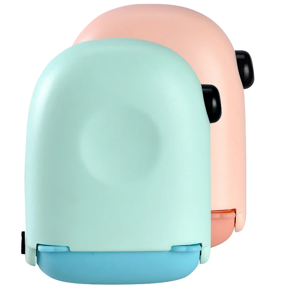 2 Pcs Express Unpacking Stamp Bank Statement Secret Seals Roller Practical Convenient Id Plastic Assorted Color