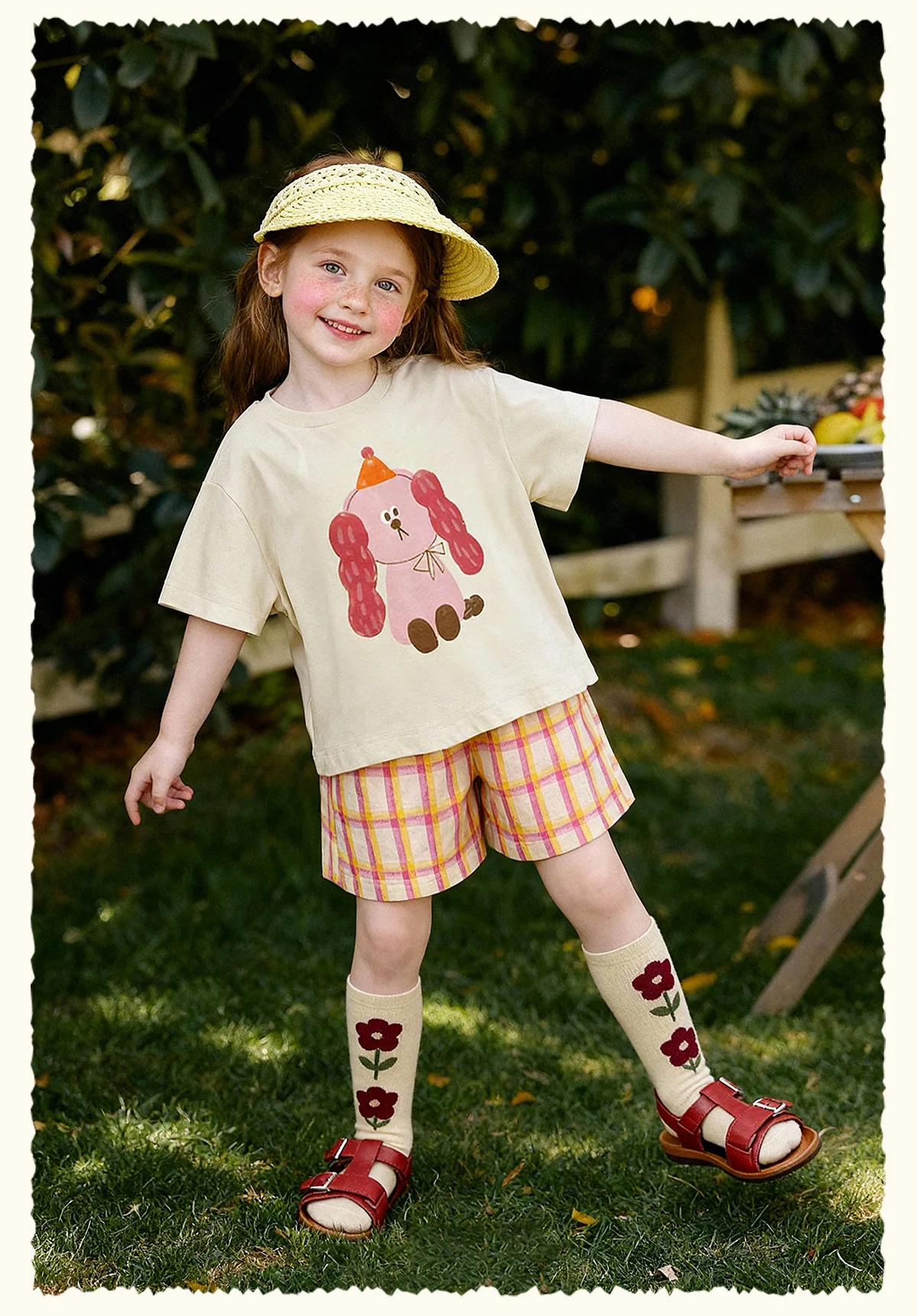 Amila 2026 Sommer-Kindershorts, energiegeladene, vielseitige Stile, Vintage-Kontrastfarbe, vielseitige, modische Freizeitshorts – Detail 11