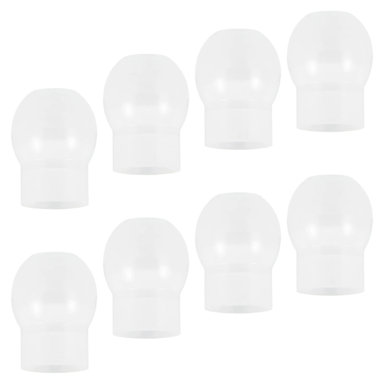 

8pcs Silicone Replacement Ear Tips For Stethoscope Earplugs Comfort Fit Soft Earpieces Universal Earbuds Sleep Swimming