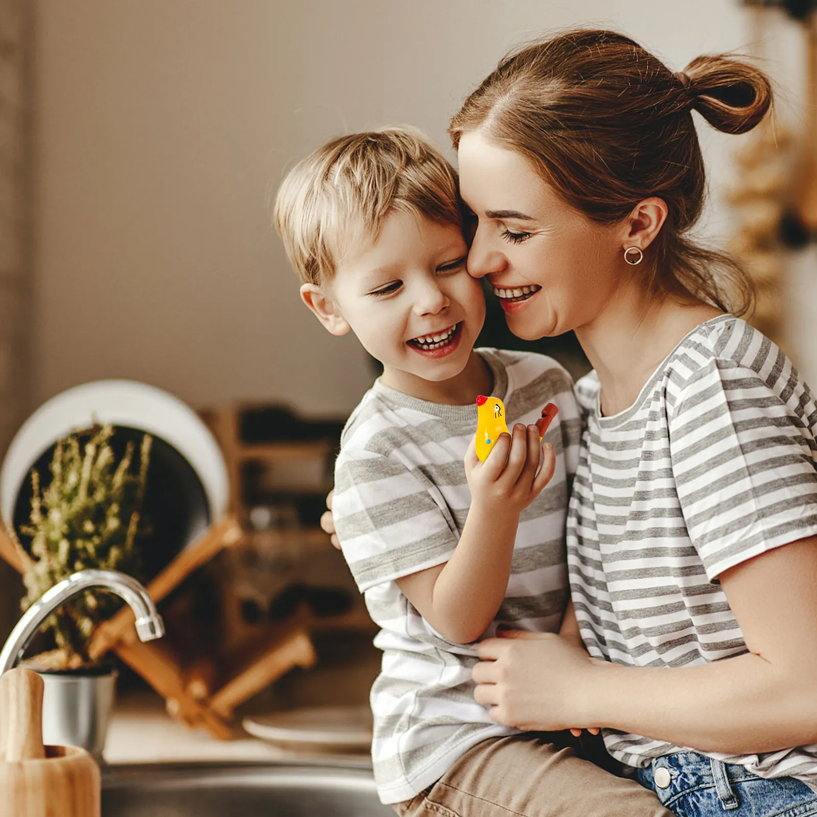 

6Pcs Bird Whistles Ceramic Colorful Water Noisemakers Party Favors Birthday Gift Noise Maker Bird Whistles