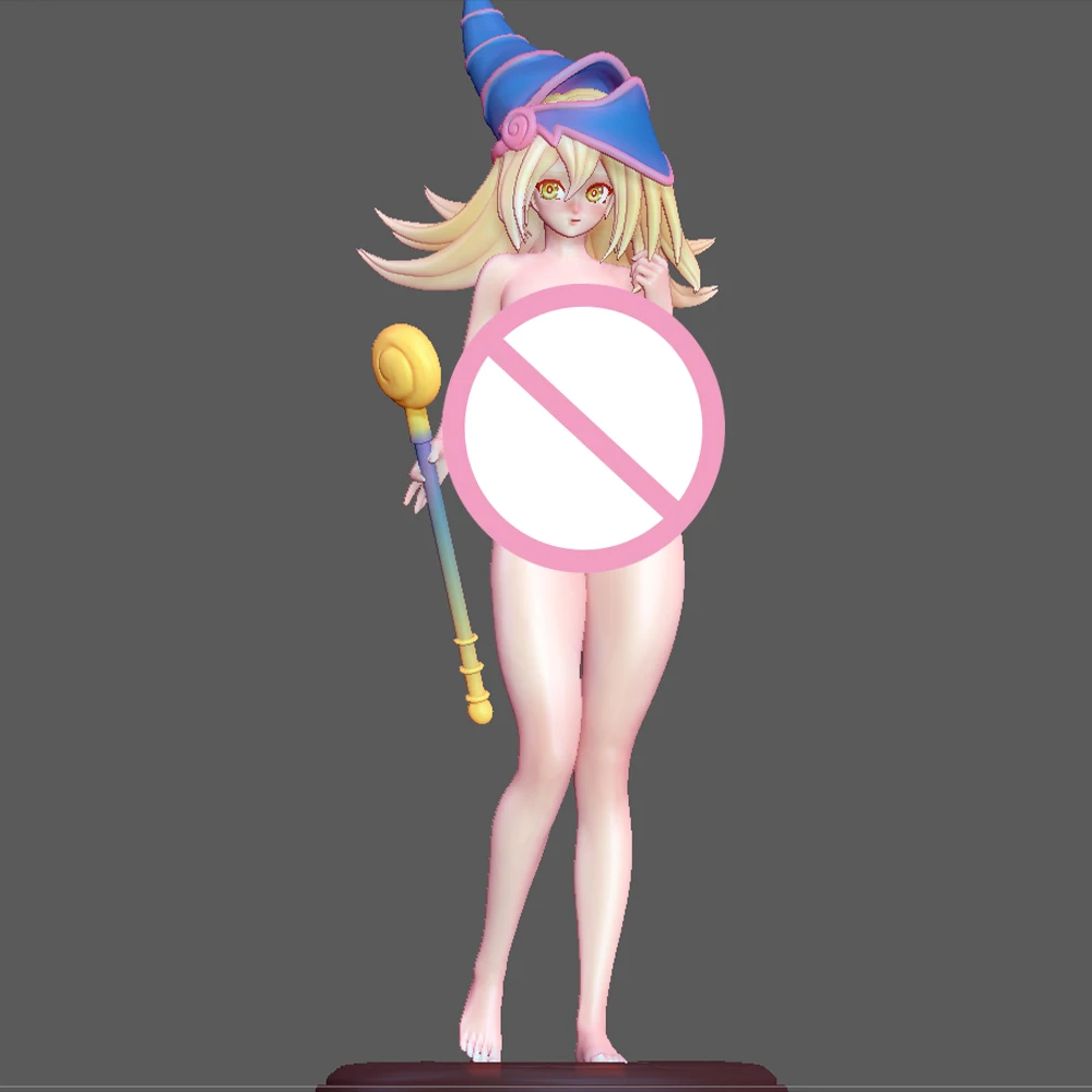 

1/24 3d Printing Model Kit Dark Magician Girl 3 NSFW Anime Figure Model Kit DIY Miniature Reduction Statue Unpainted Toys