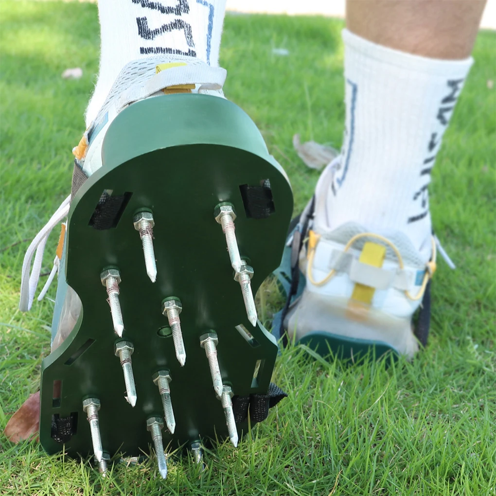 

Transform Yard With Multi-functional Garden Yard Grass Cultivator Scarification Nail Tool These Black