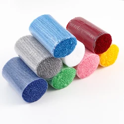 1 Roll Acrylic Latch Hook Yarn Thread For Floss Latch Hook Rug Canvas Fabric Threads Hooks Craft Easy Embroidery DIY Handcraft