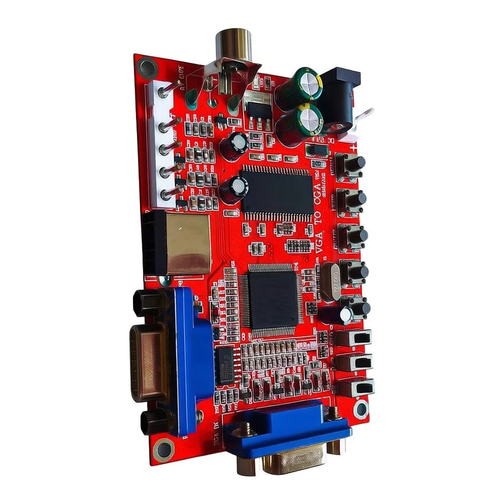 For VGA Input to For RGBS Output For Video Converter Board Supporting 15kHz Scan Rate for CRT Monitor Connection