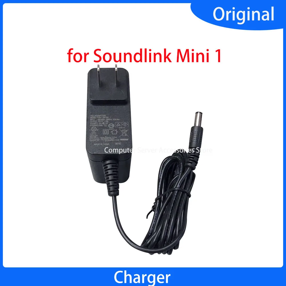 Original F12V-1.35C-DC Charger 12V 1.35A Charger for Soundlink Mini 1 Speaker Power XT Speaker AC Adapter 626209-1900 Used