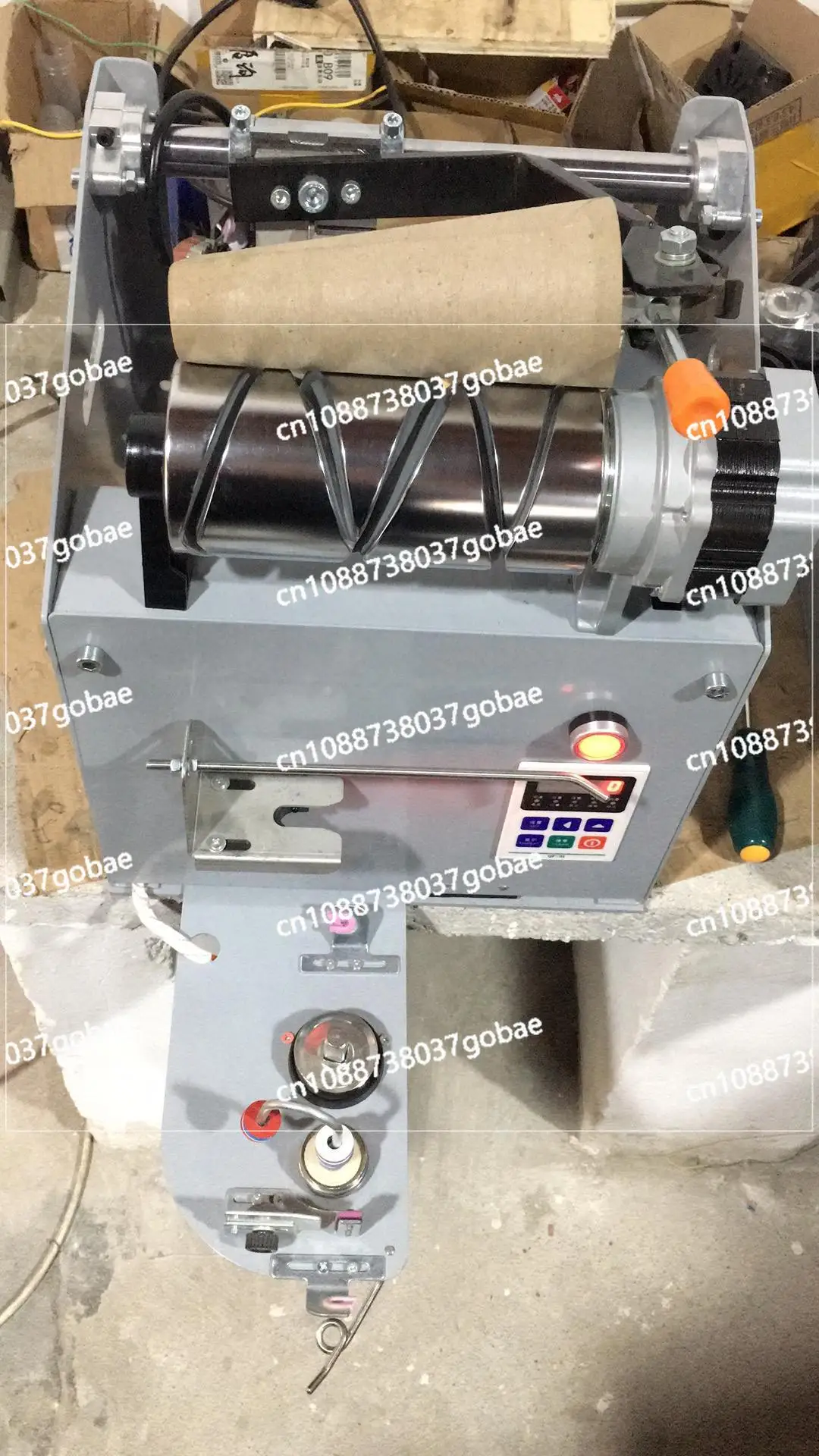 Factory supply loose tight rewinding machine, winder splitter rewinding machine, spinning equipment machinery