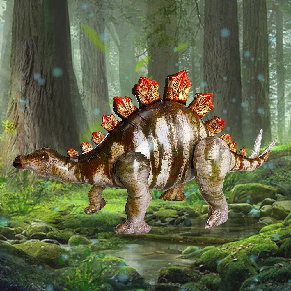 ثلاثية الأبعاد كبيرة المشي ديناصور احباط بالونات الغابة الحيوان بنين حفلة عيد ميلاد الديكورات الجوراسي ستاندنين الاطفال اللعب الهواء Globos #2