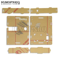 DNIGEF LCR T4 Case Clear Acrylic Case Shell Housing For LCR-T4 M328 Transistor Tester Capacitance Mega328 BOX