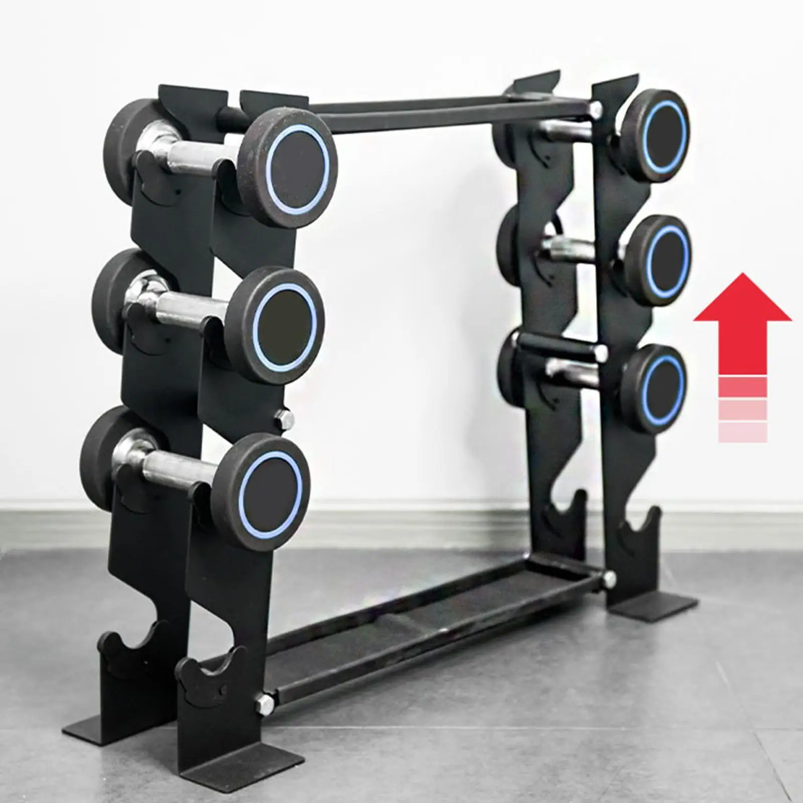 Dumbbell Weight Rack Dumbbell Display Shelf Space Saving Dumbbell Holder