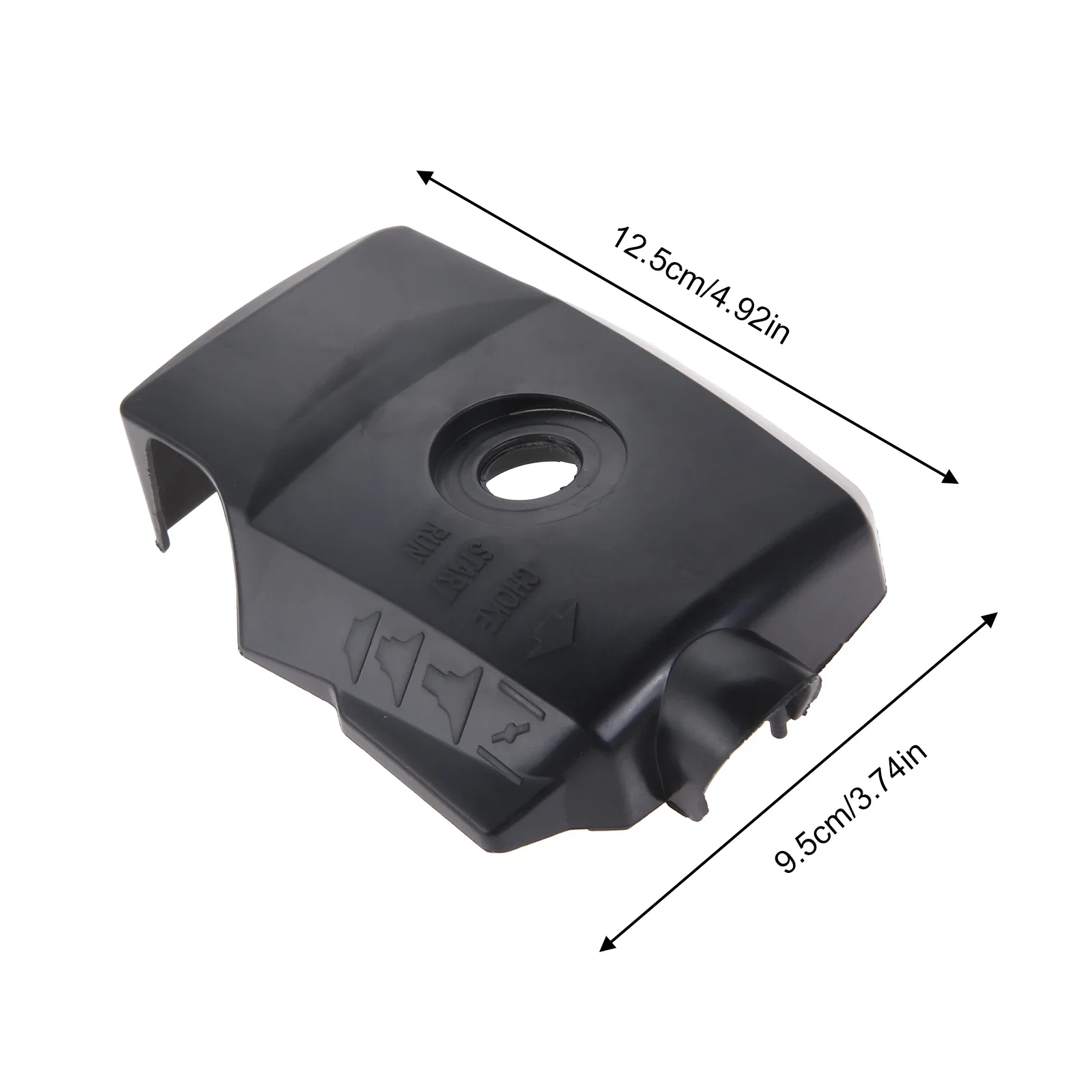 Kit de cubierta de filtro de aire de plástico para motosierras chinas, accesorios de jardín en blanco y negro, 2500, 25cc, Timberpro, Lawnflite