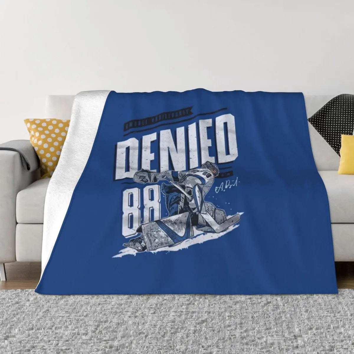 

Andrei Vasilevskiy Throw Blanket warm blanket for winter Beautiful Blankets