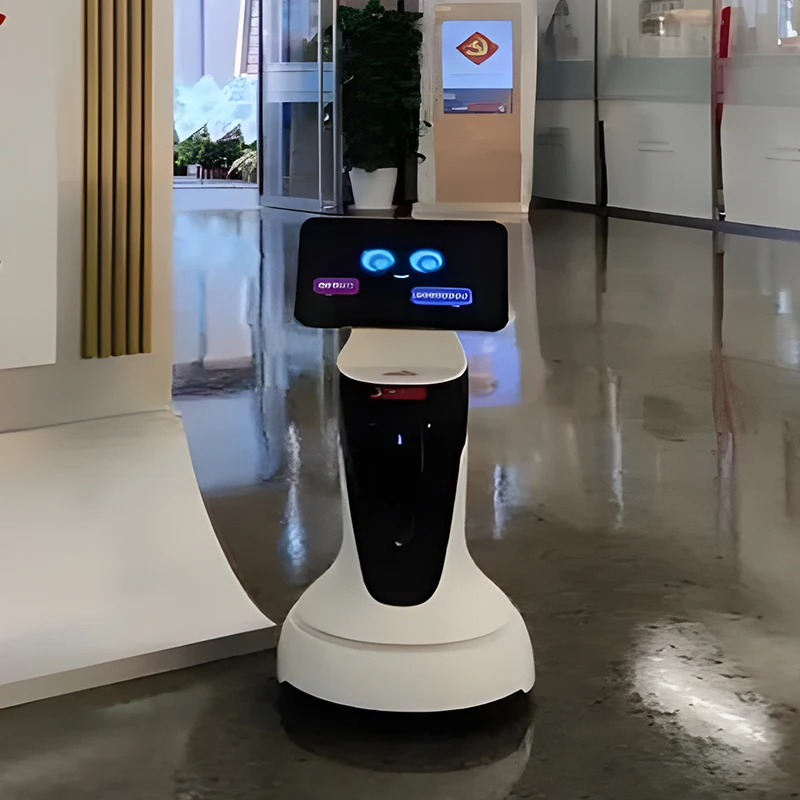 

Customized Smart Food Delivery Navigation Restaurants Hotels Coffee Shops Server Robot Waiter Robot