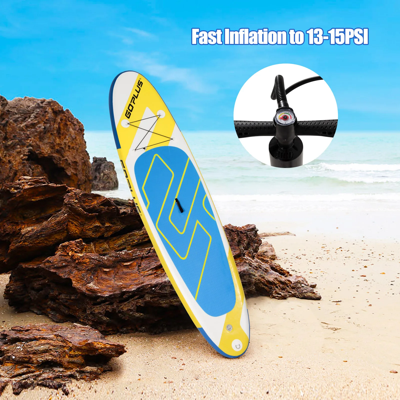 11ft Inflatable Stand Up Paddle Board 6