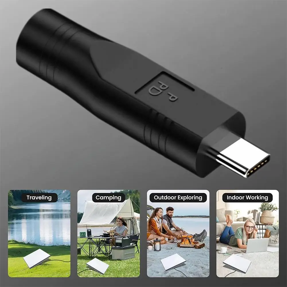1/2 قطعة USB C إلى تيار مستمر 5521 5.5x2.1 مللي متر شاحن أنثي ل Starlink تيار مستمر صغير موصل كابل الطاقة تهمة برميل جاك محول الطاقة