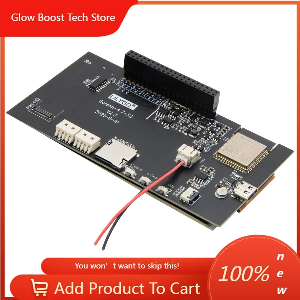 

NYT5 4.7 Inch E-paper V2.3 ESP32-S3 Development Driver Board Display Module Support TF Arduino Compatible Raspberry Pi