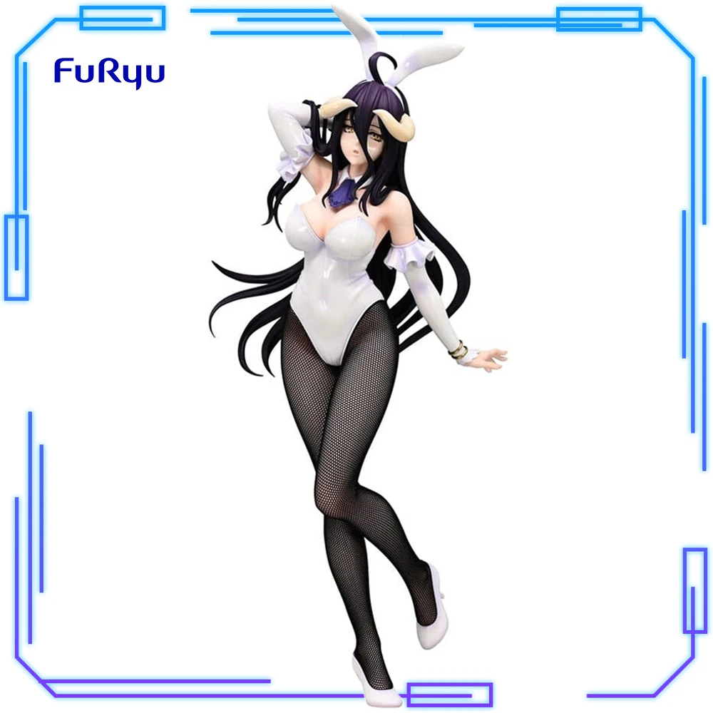 

In Stock FuRyu Original Genuine Anime Overlord Albedo BiCute Bunnies Figure 30cm BCB Collection Model Toy Figures Birthday Gift