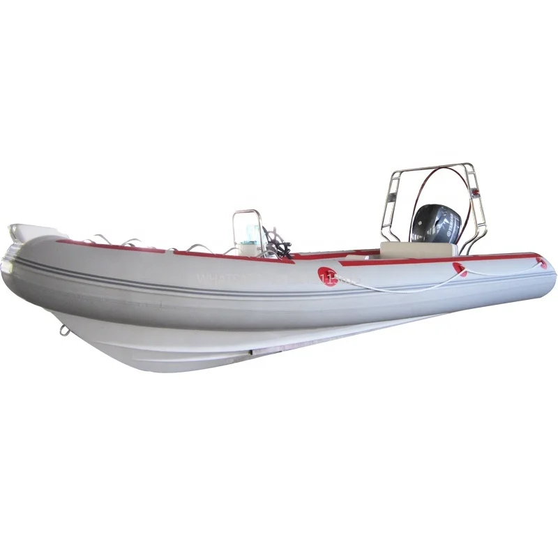 Materiale per scafo in fibra di vetro per vendita in fabbrica e gommone in fibra di vetro con scafo rigido RIB520