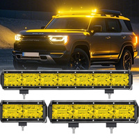 Led Fog Lights Yellow 12v 24V LED Light bar Spot Flood beam Led headlights for 4x4 Off Road Truck ATV SUV UTV Car Accessories