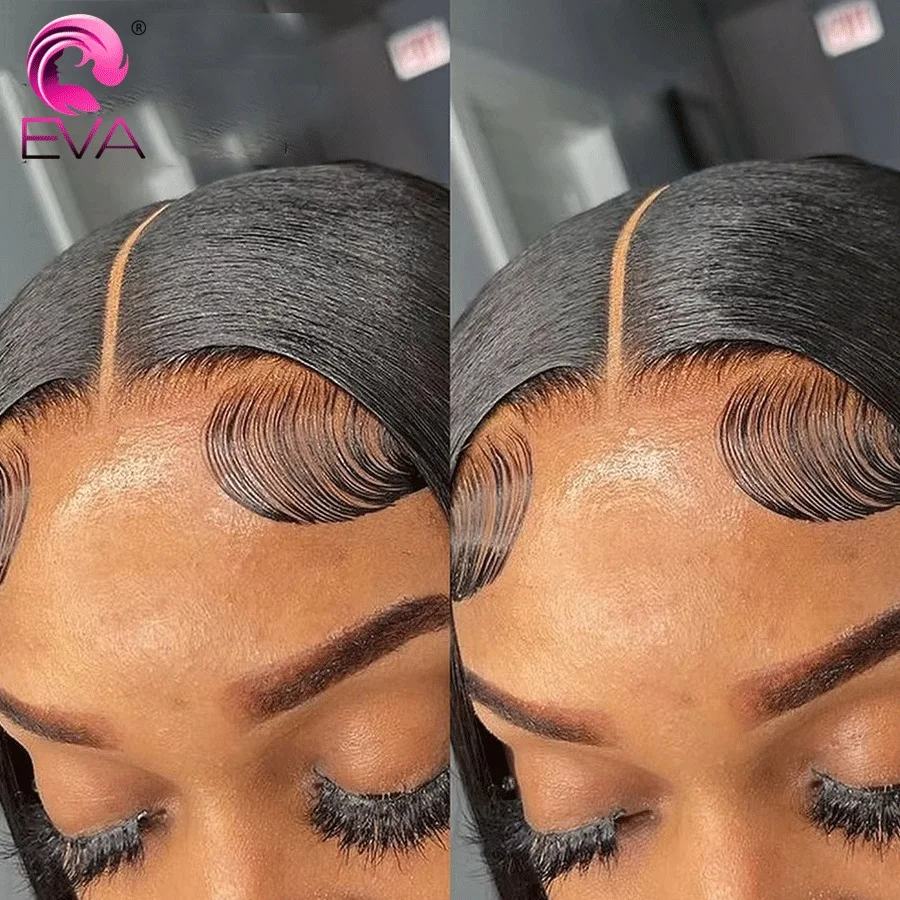 5x5 Glueless Straight Ready to Wear Lace Clousure Wig Human Hair Pre Plucked Hairline Brazilian Single Knots Lace Frontal Wigs