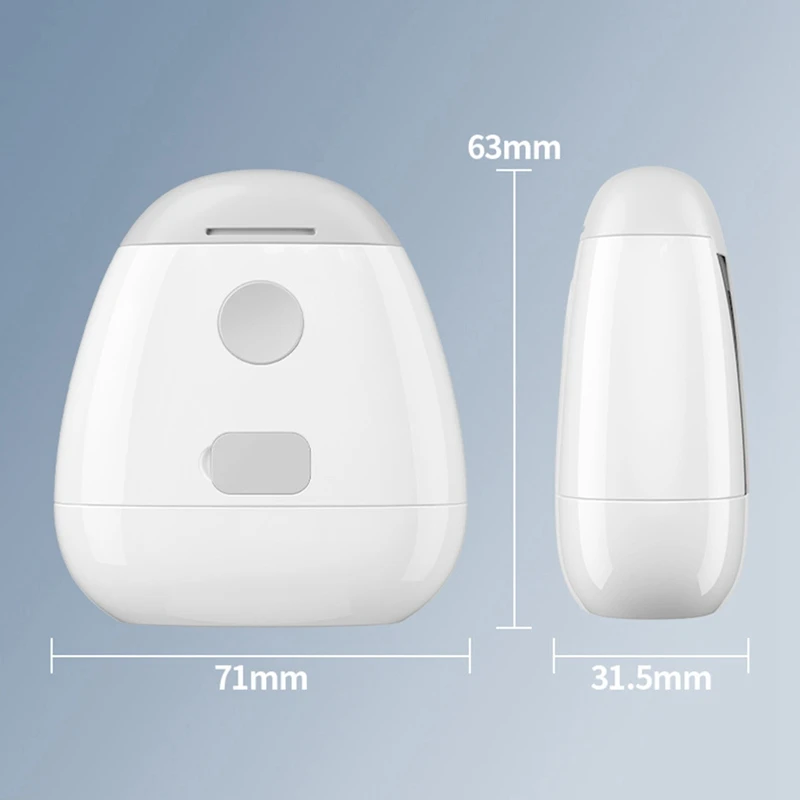 For Hair Growth Serum Oil Nourish Mini Scalp Medicine Comb Hair Head Massager White 1Set