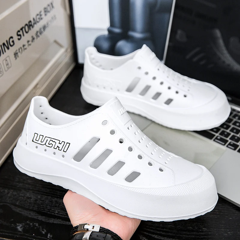 

Classic Summer Outdoor Sandals for Men & Women - Non-slip Thick-soled Beach Shoes EVA Slides Luxury Garden Shoes Free Shipping