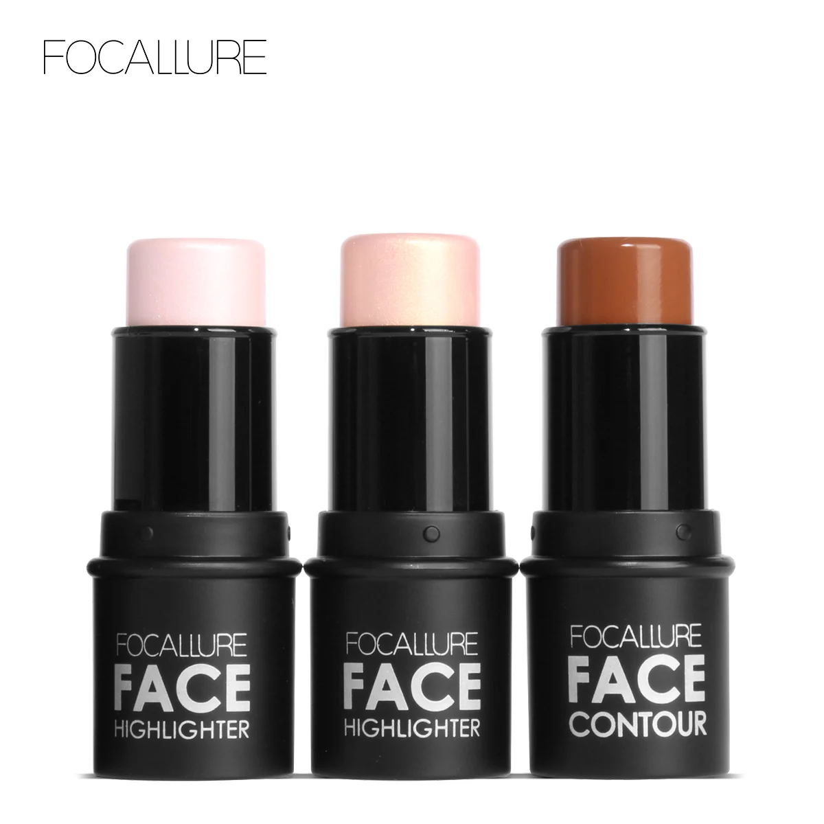 Großhandel Focal lure Bronzer Text marker Stick wasserdicht Körper Gesicht Kontur Korrektor Illuminator Creme für Frauen Make-up