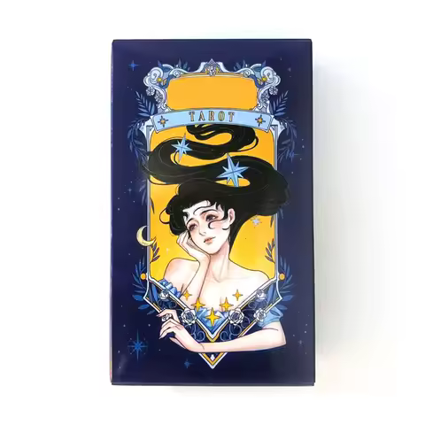 Tatot Cards 78pcs Cards Deck Fate Divination Prophecy Card Family Party Playing Game,Holiday Games, Halloween and Christmas Gift